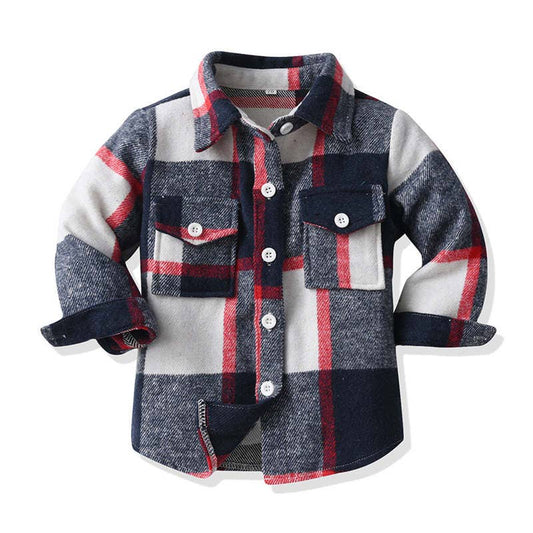 Plaid Jacket-Kid/Boy