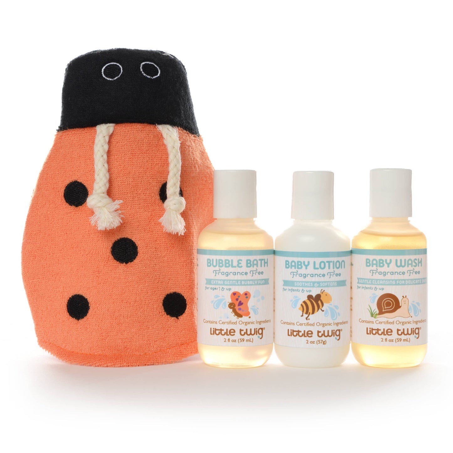 TRAVEL SET LADYBUG