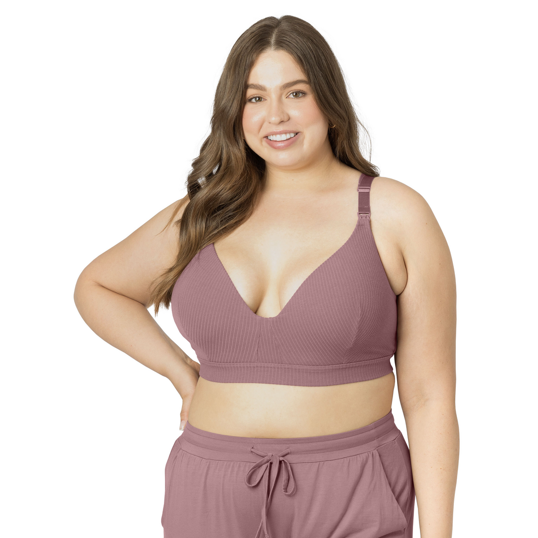 Ribbed Signature Cotton Nursing & Maternity Bra