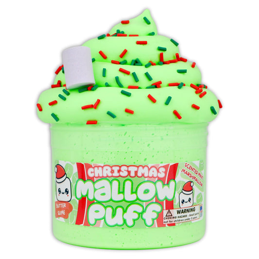 Christmas Mallow Puff - Christmas Slime