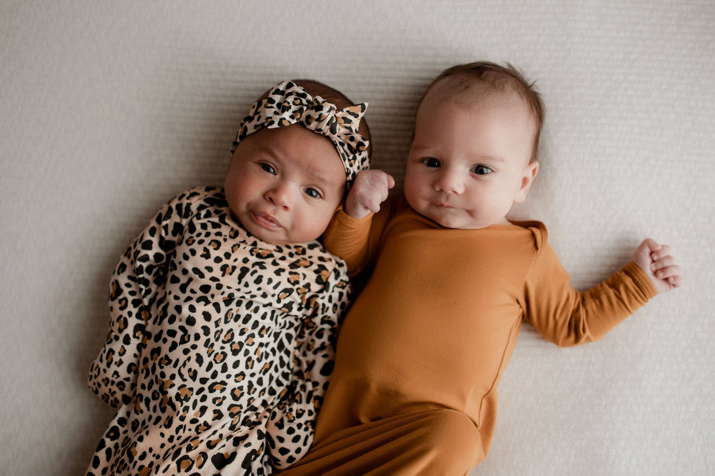 Leopard Knotted Gown