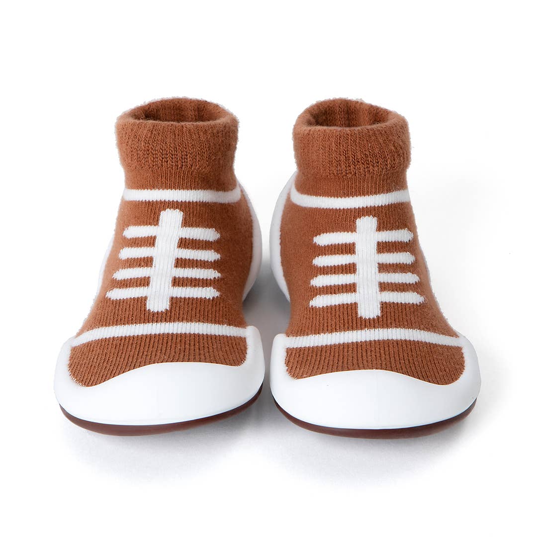 Komuello first walker baby sock shoes - Football (Lim. Ed)