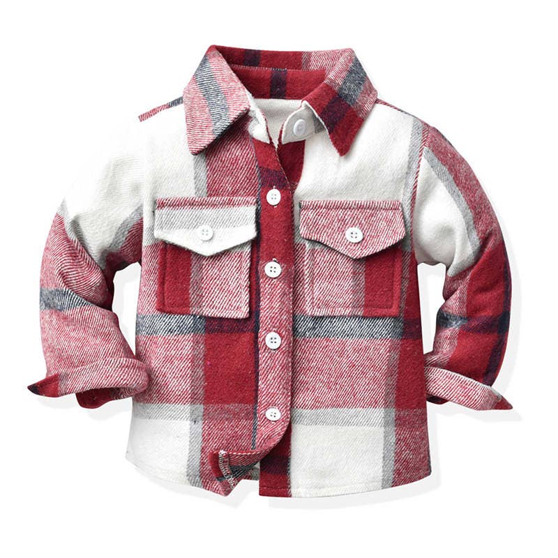 Plaid Jacket-Kid/Boy