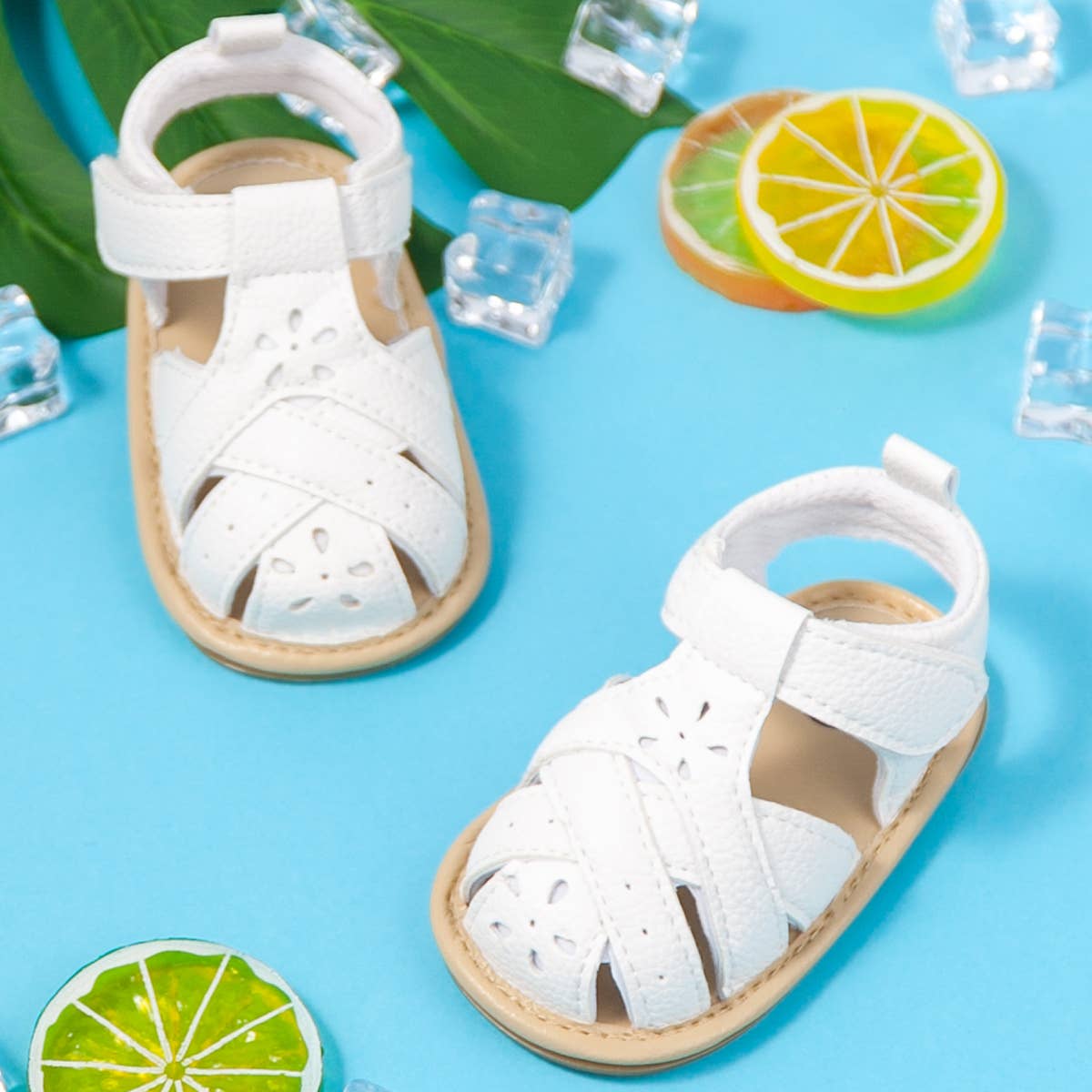 Baby / Toddler Hollow Out Solid Prewalker Shoes