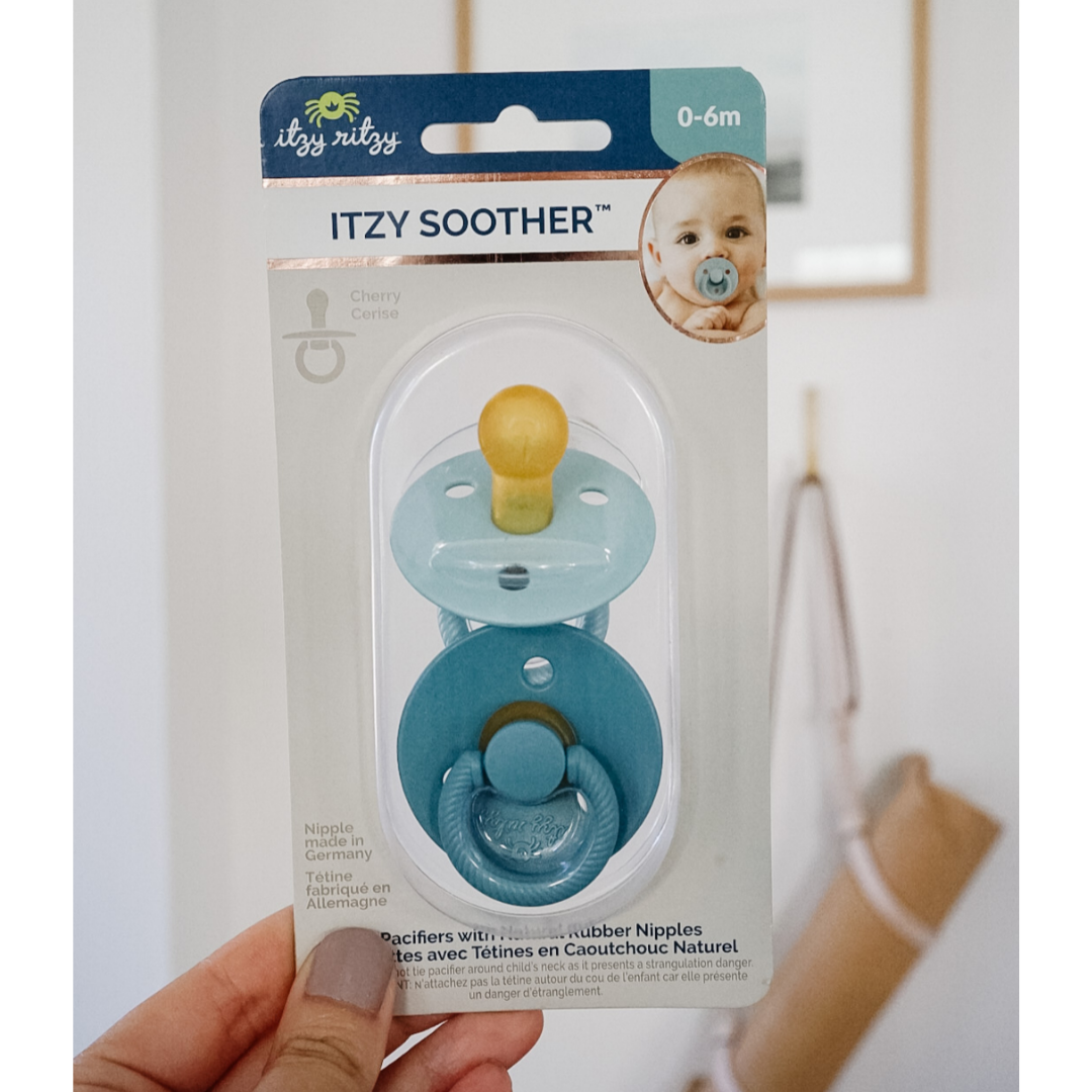 *NEW SIZE* Itzy Soother™ Natural Rubber Paci Sets