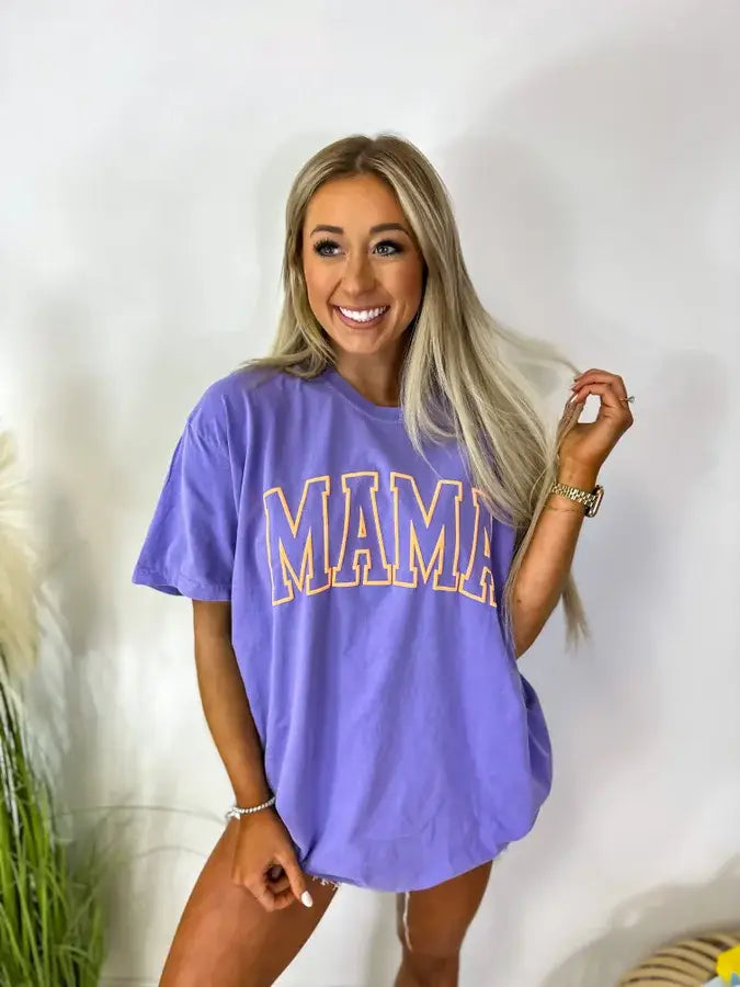 Mama Violet Graphic Tee