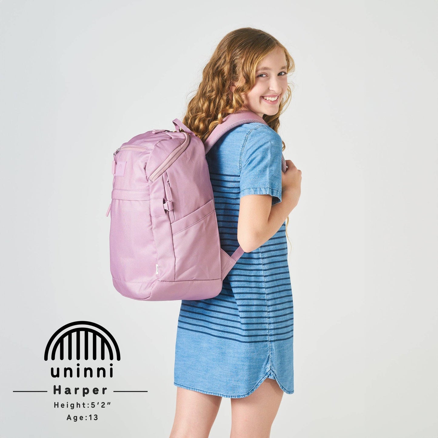 Bailey Backpack - Dusty Rose