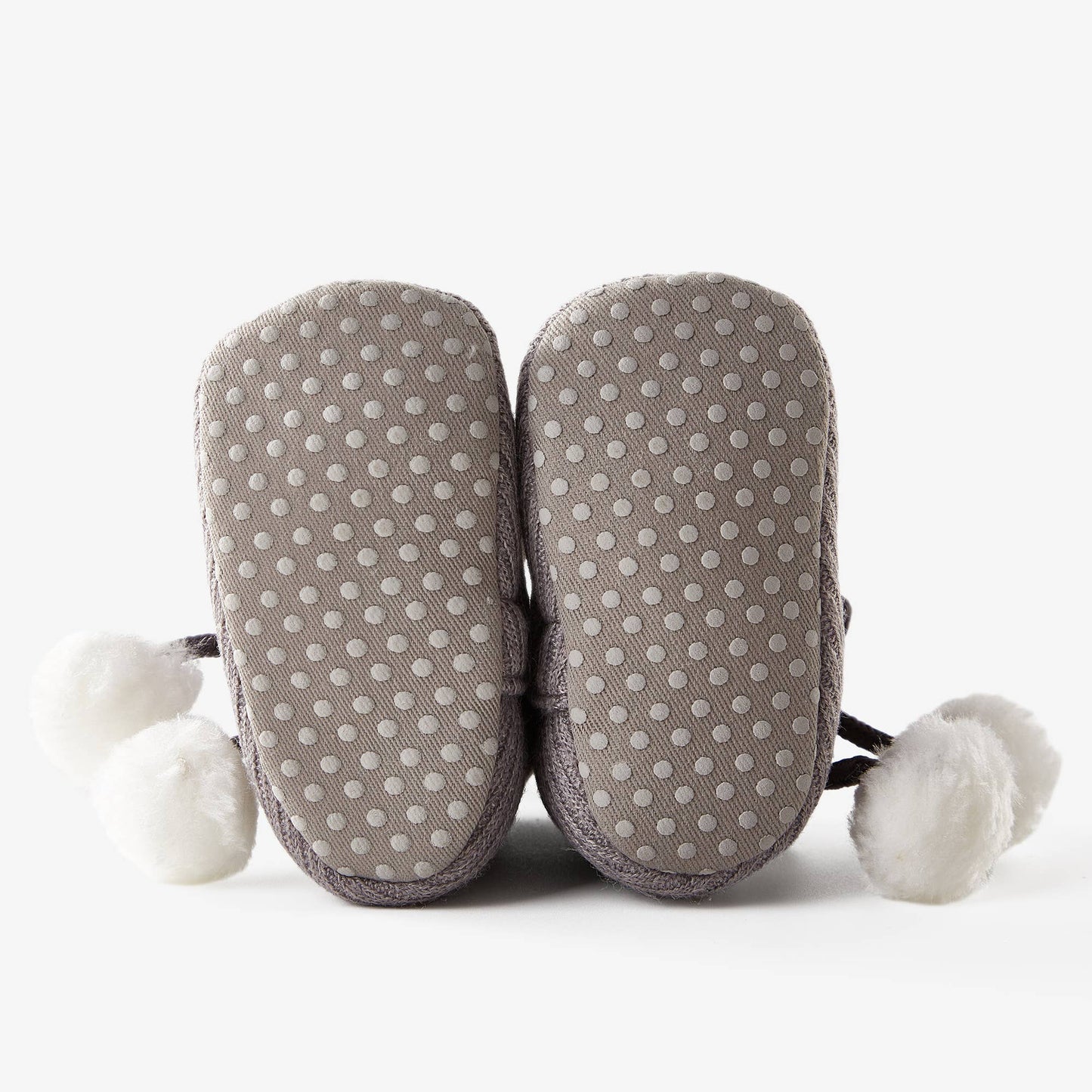 Baby / Toddler Girl Knitted Bowknot Fluff Ball Shoes