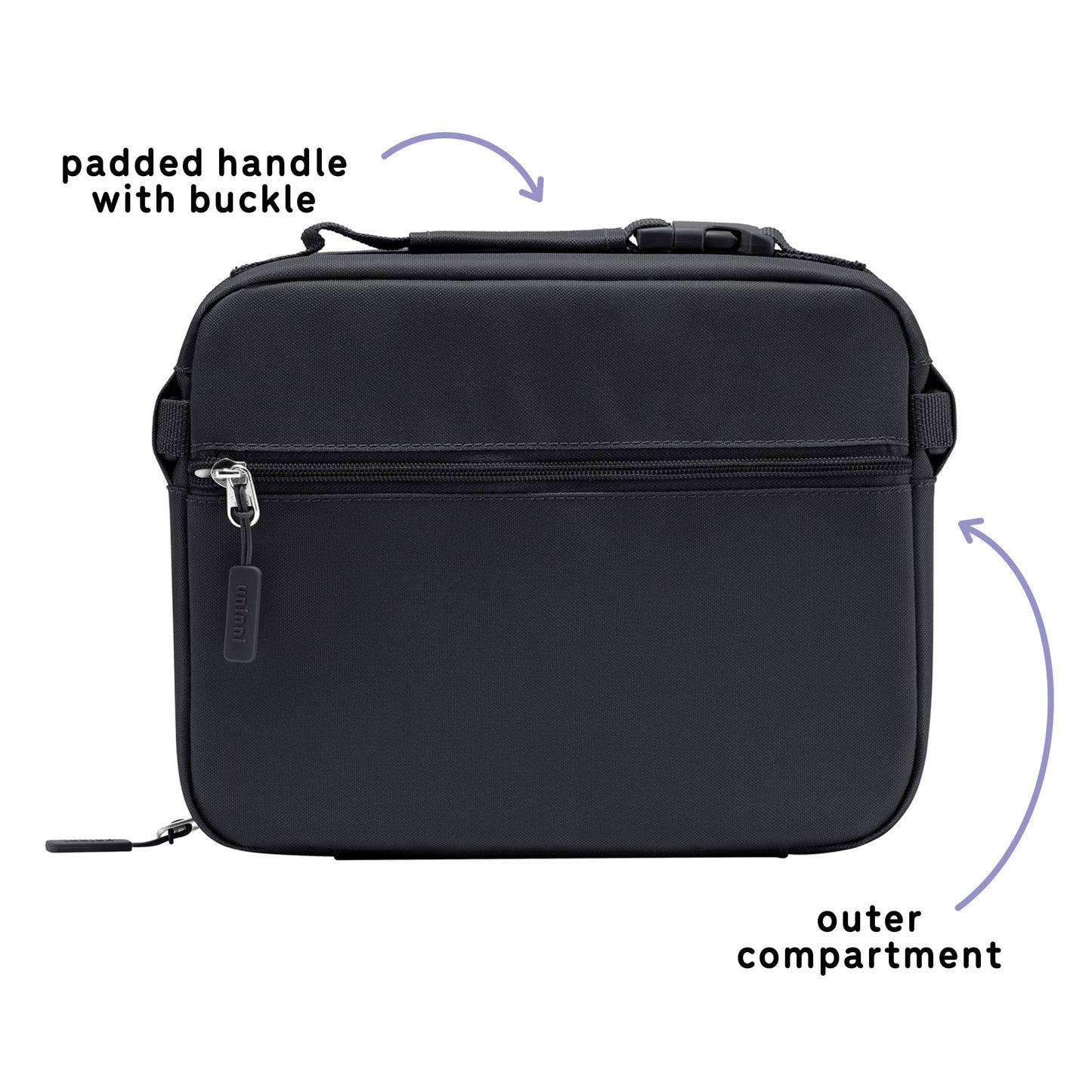 Ellis Lunch Bag - Black