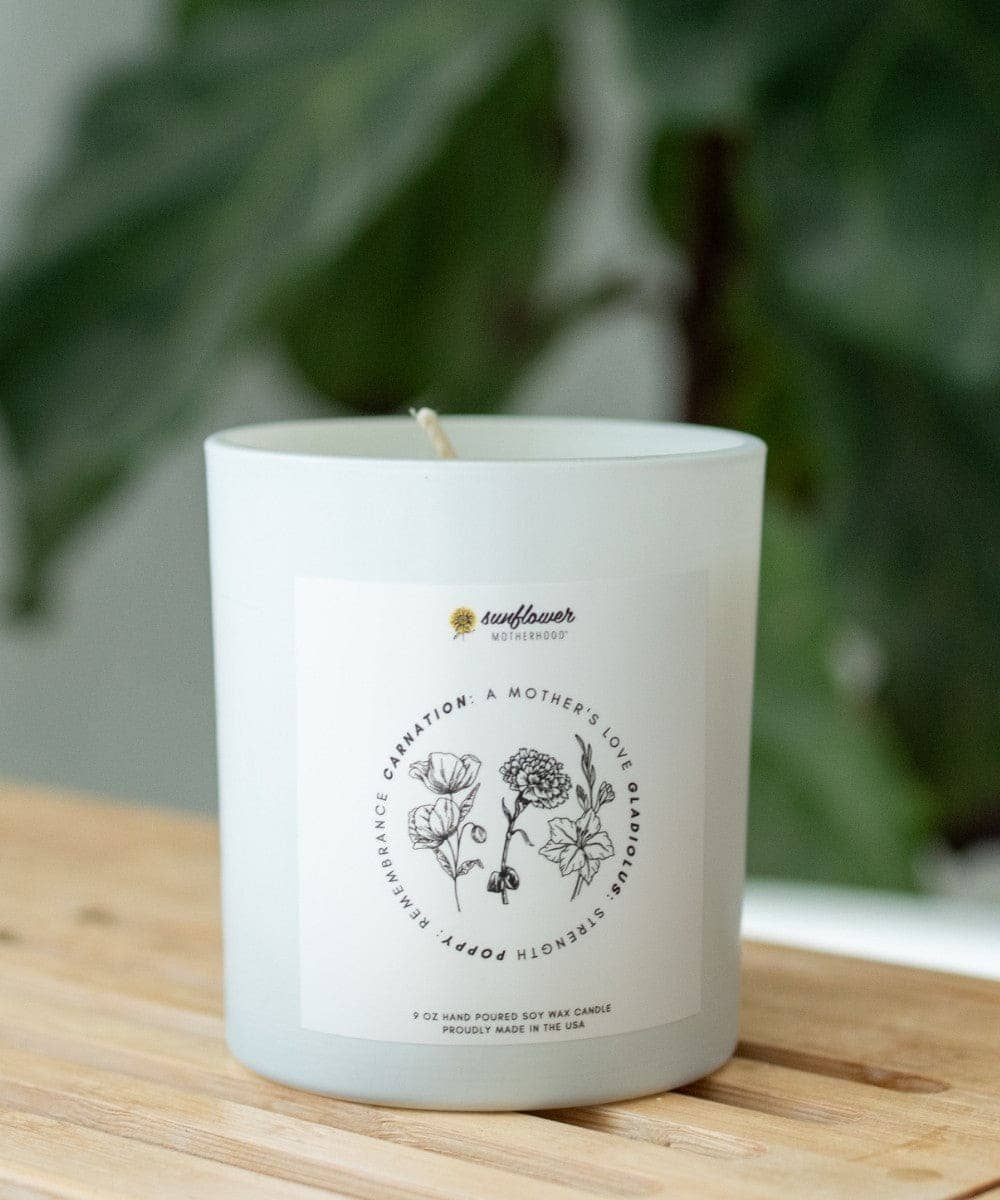 Remembrance Healing Candle | Grief Bereavement Mom Loss Gift