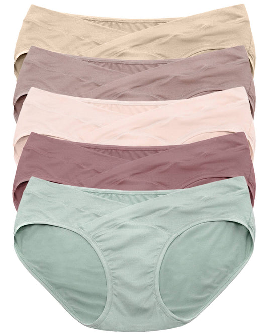 Under-the-Bump Bikini Underwear (5-Pack)Maternity/Postpartum