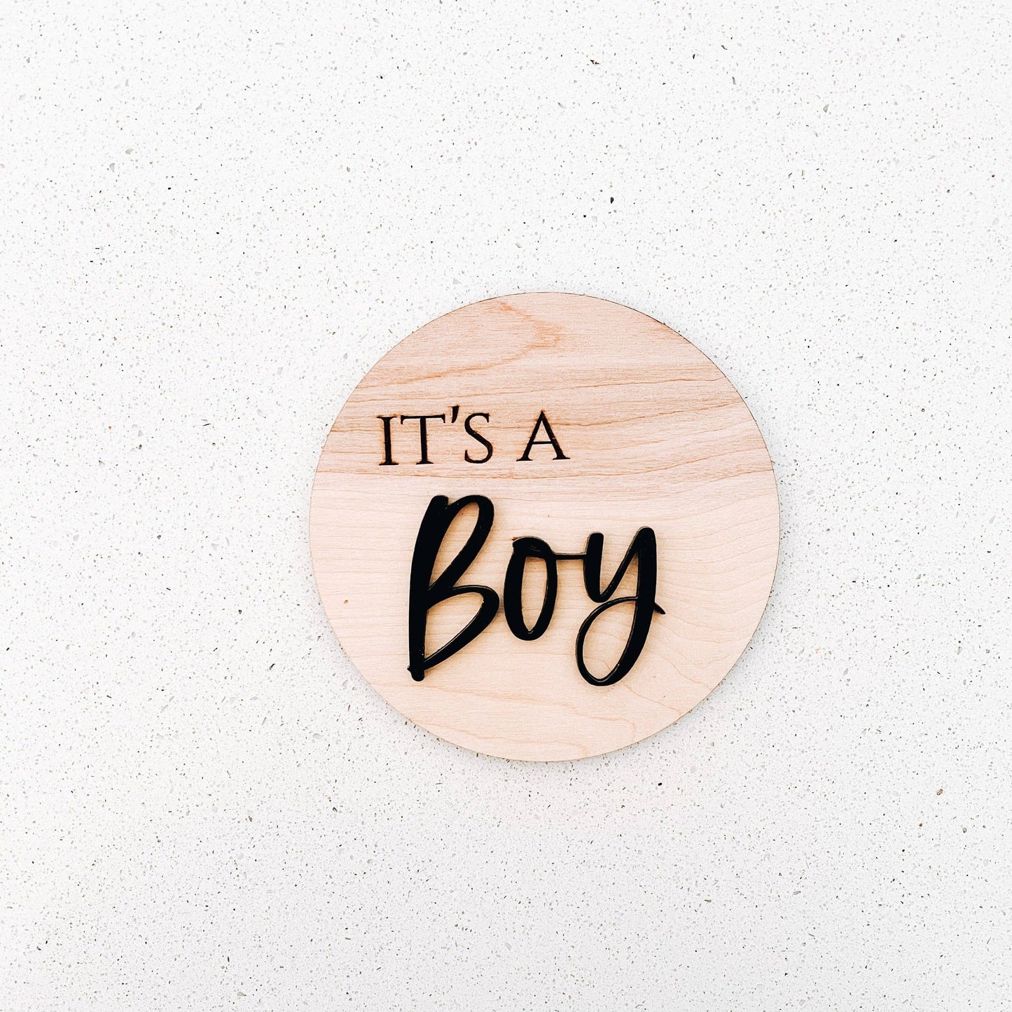 IT'S A BOY ANNOUNCEMENT SIGN