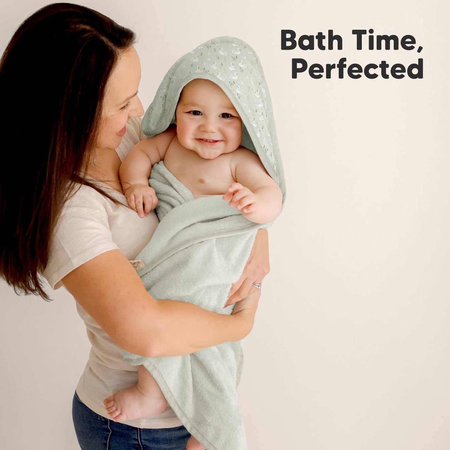 KeaBabies Luxe Baby Hooded Towel