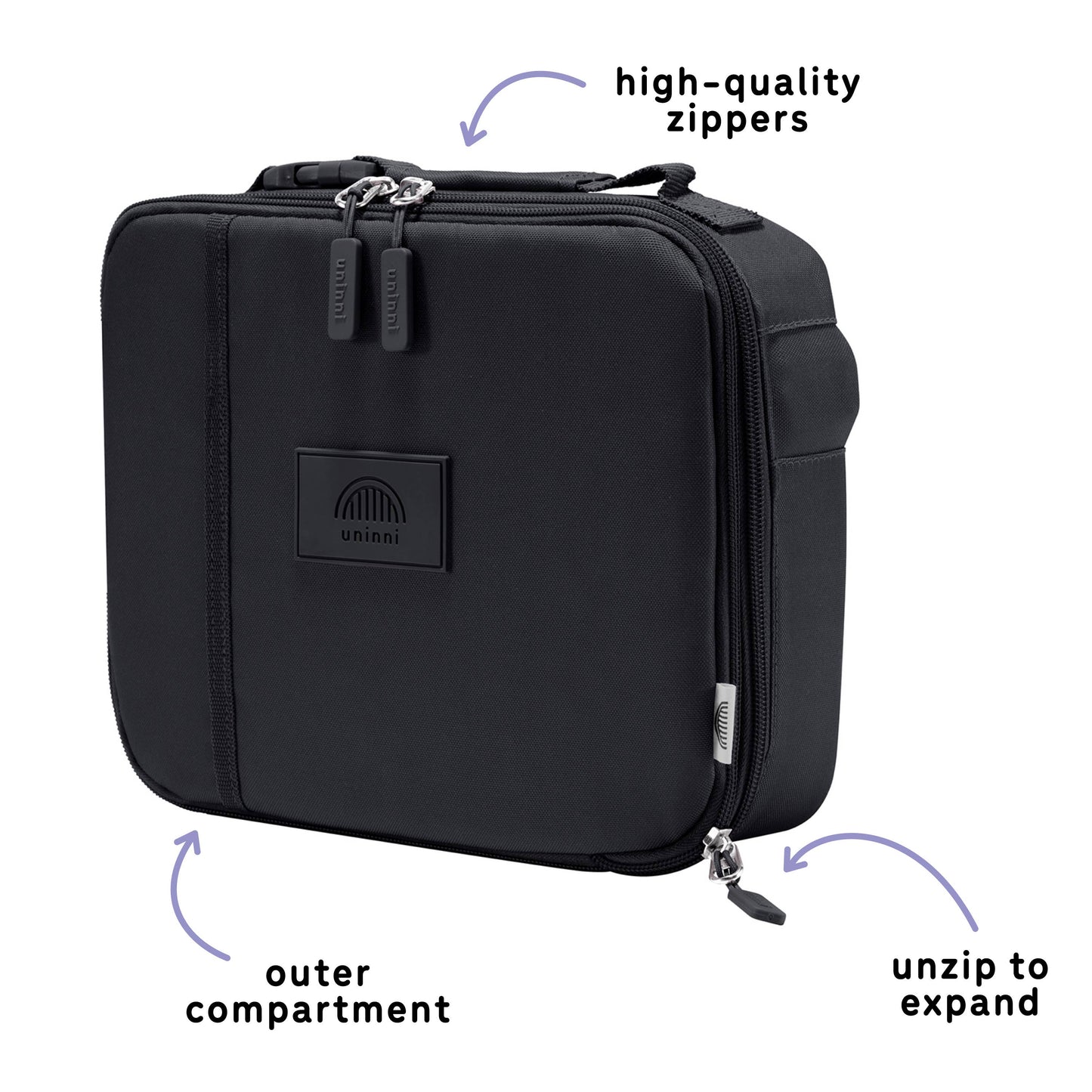 Ellis Lunch Bag - Black