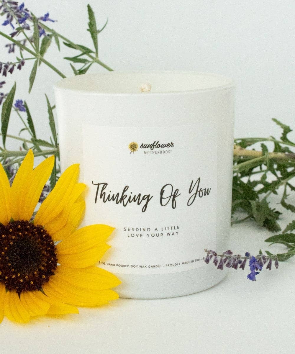 Thinking Of You Candle | Soy Candle Supportive Gift For Mom