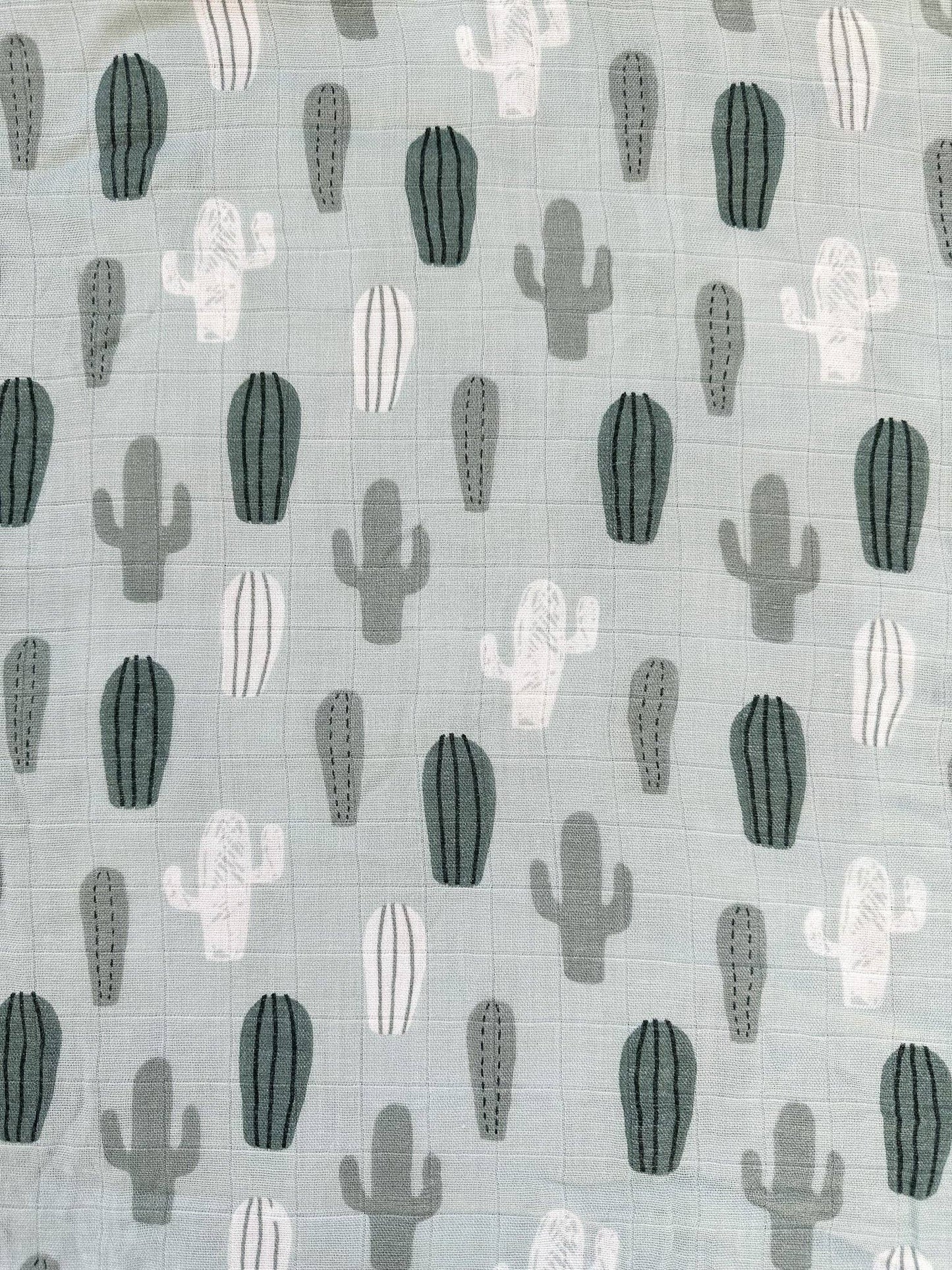 Muslin Swaddle, Cactus