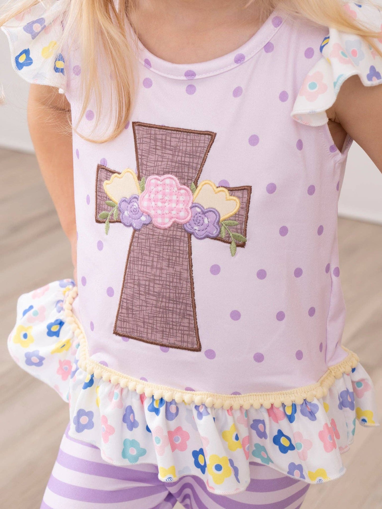 Lilac Easter Ruffle Outfit - Restocked!