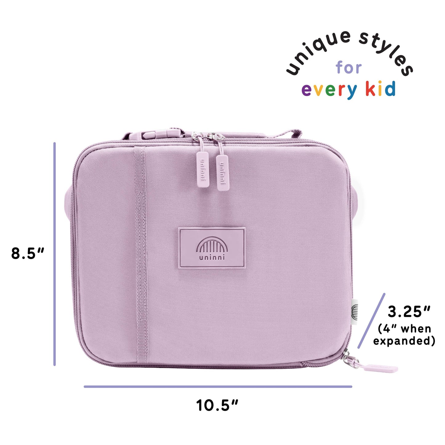 Ellis Lunch Bag - Dusty Rose