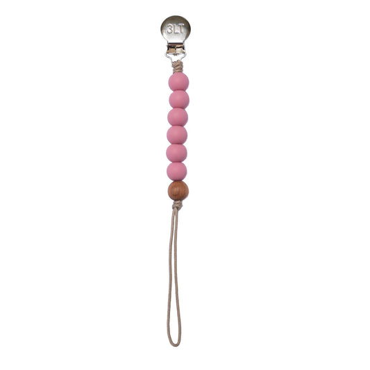 Rose Pacifier Clip