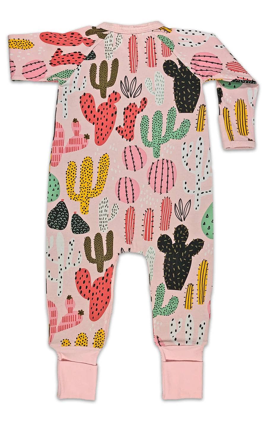 Cacti, Pink Baby Pajamas