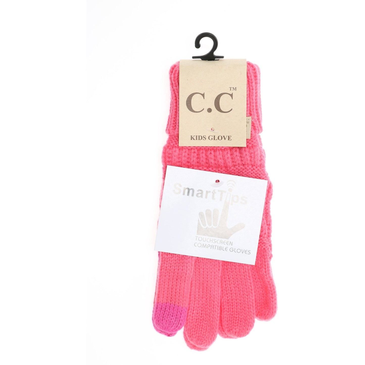 KIDS Solid Cable Knit CC Gloves G20KIDS