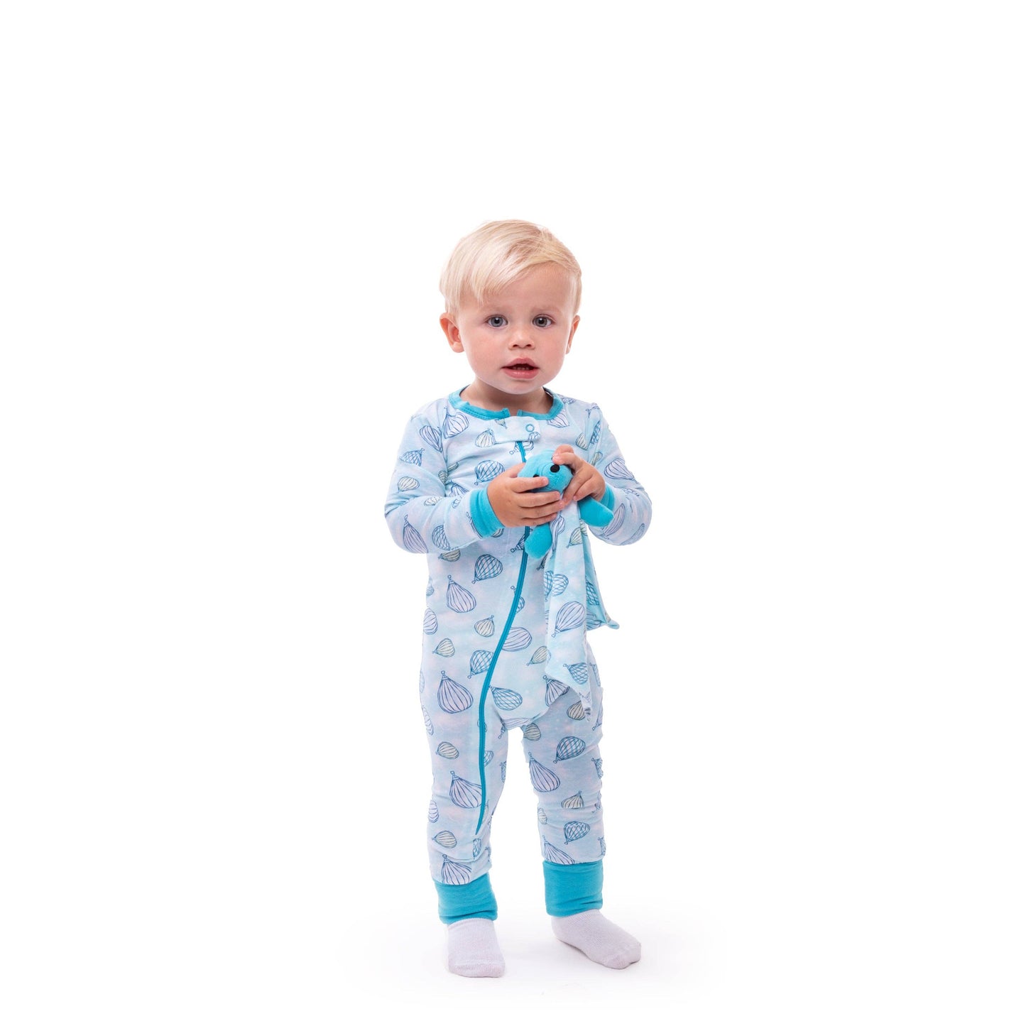 Infant Boys Zip-Front Balloon Coverall