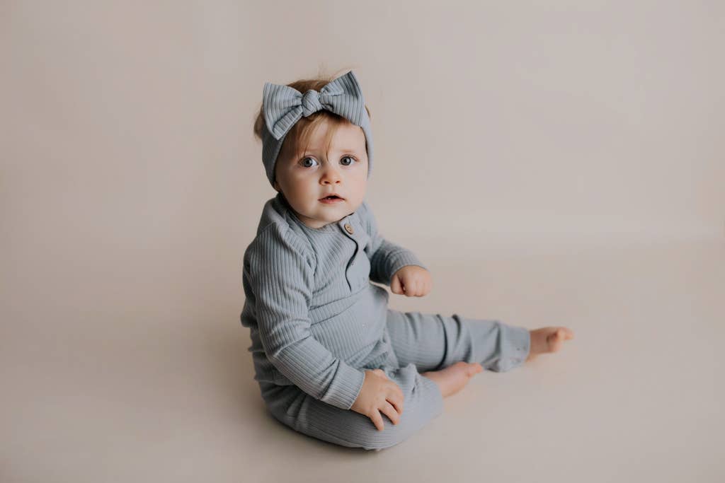 Baby Ribbed Playsuit with Pockets