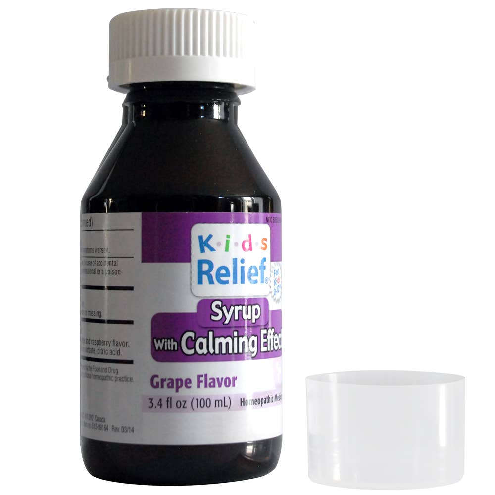 Kids Relief Calming Effect Syrup for Kids 0-12 Years, 3.4 oz