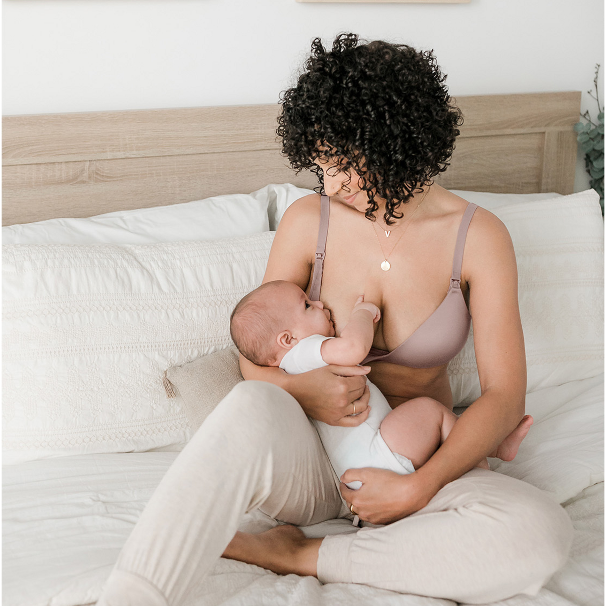 Minimalist Maternity & Nursing Plunge Bra