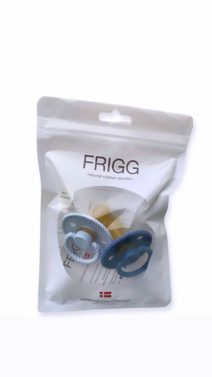 FRIGG Rope pacifier-Assorted Size 2 (2pk)