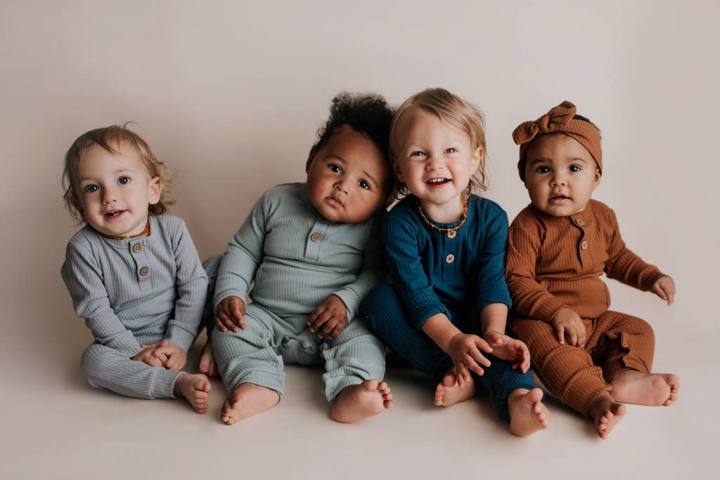 Baby Ribbed Playsuit with Pockets