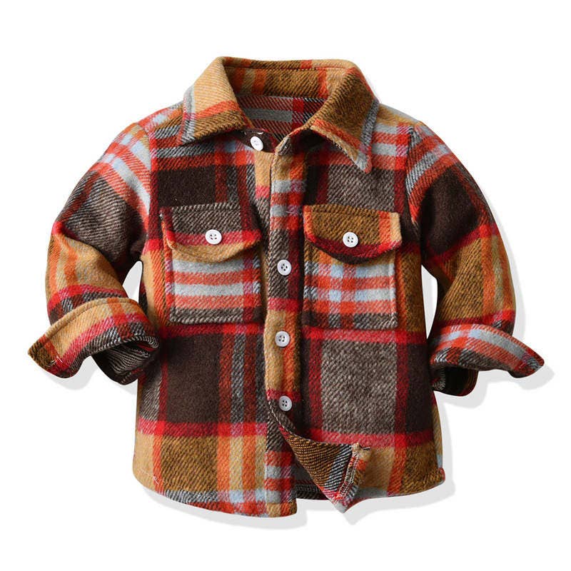 Plaid Jacket-Kid/Boy