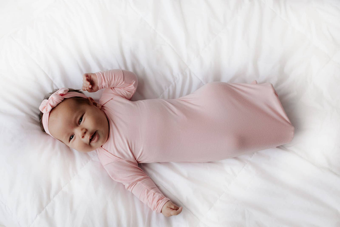 Light Pink Knotted Gown