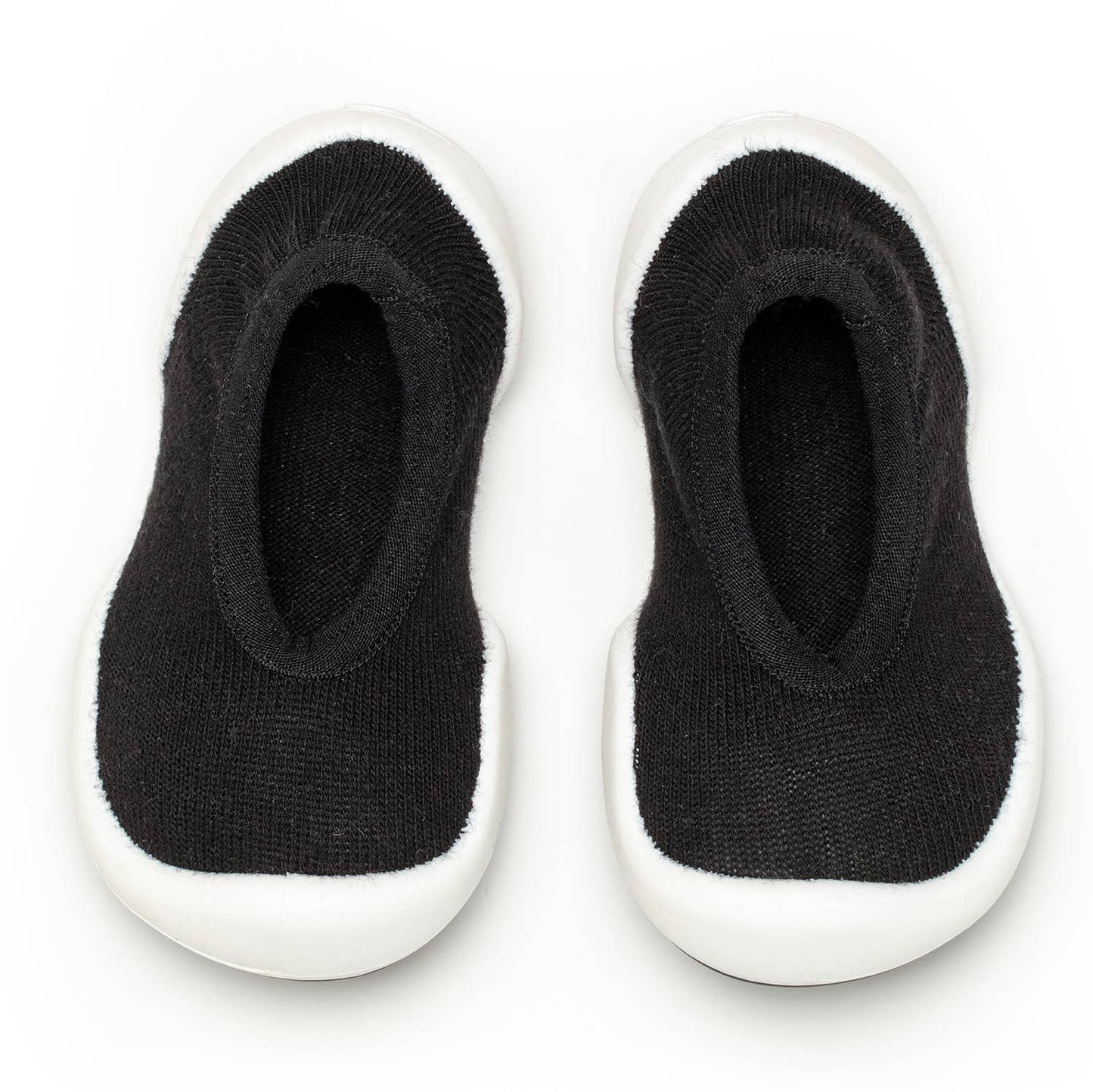 Komuello first walker baby sock shoes - Flat - Onyx