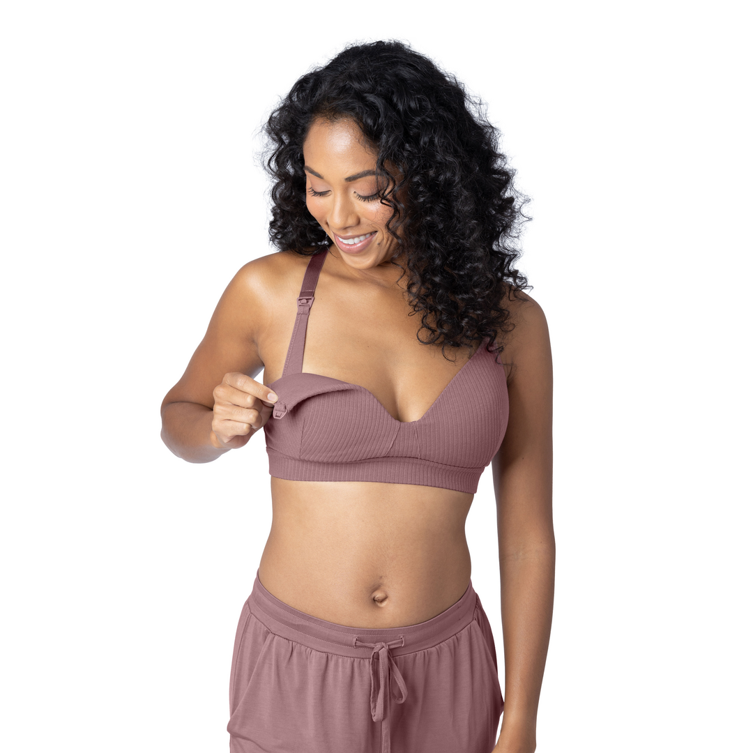 Ribbed Signature Cotton Nursing & Maternity Bra