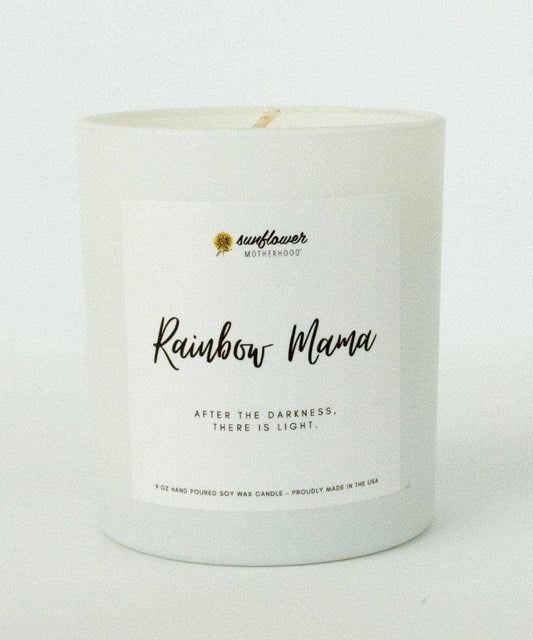 Rainbow Mama Pregnancy Loss Candle | Miscarriage, Grief Gift