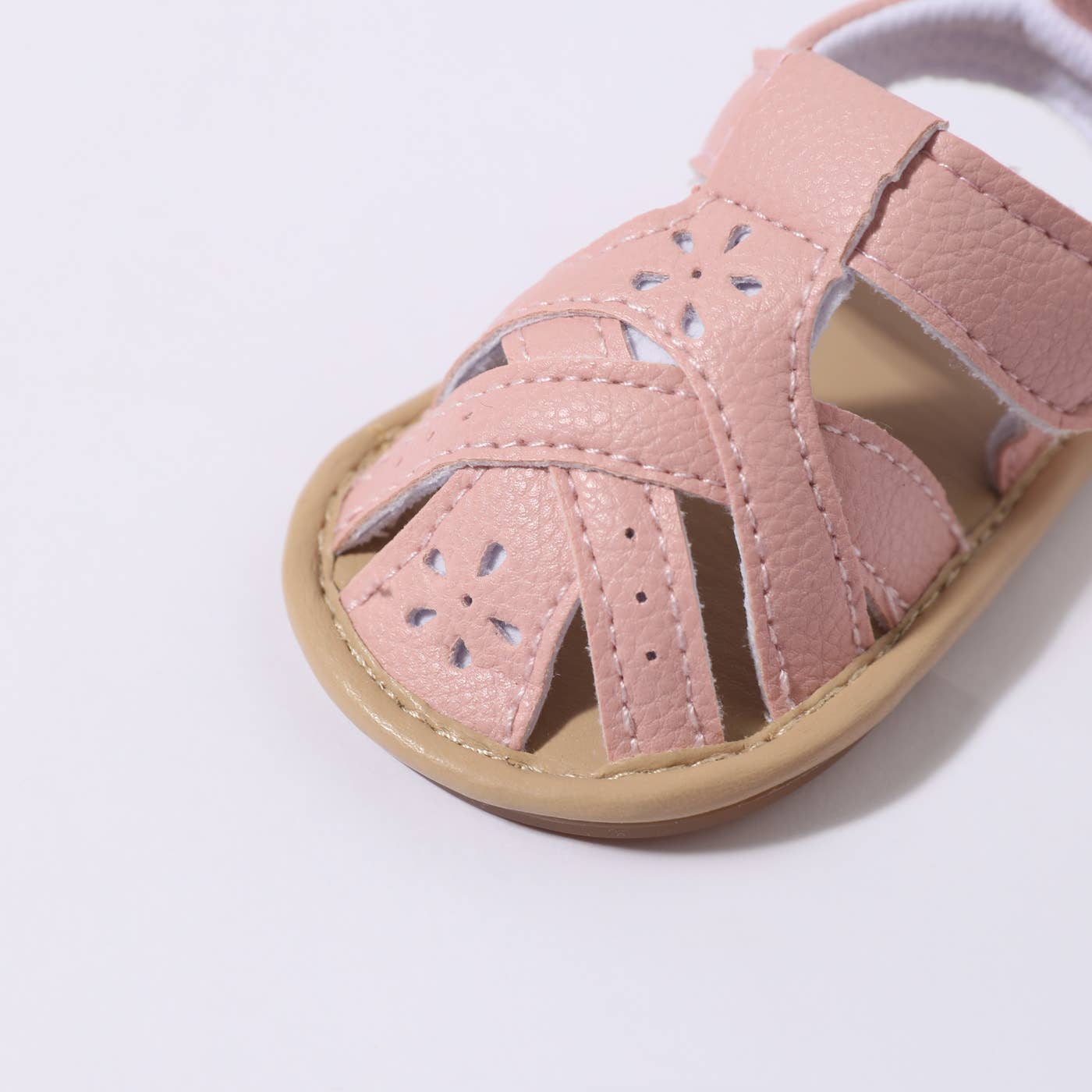 Baby / Toddler Hollow Out Solid Prewalker Shoes