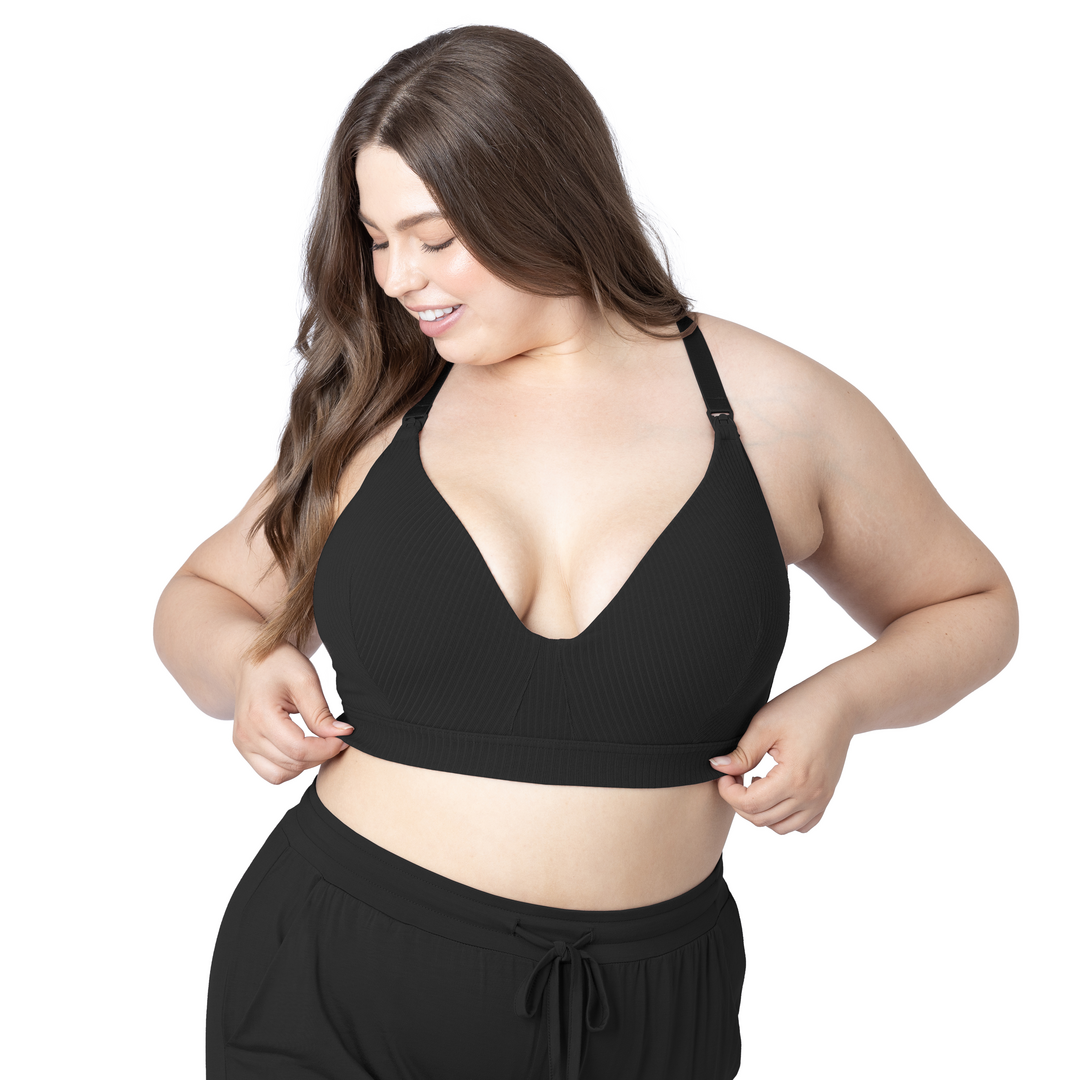 Ribbed Signature Cotton Nursing & Maternity Bra