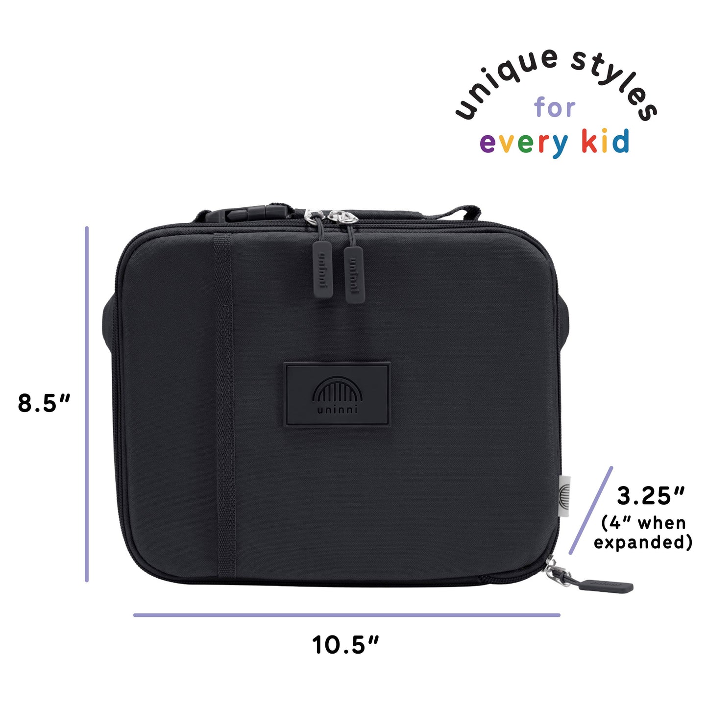 Ellis Lunch Bag - Black