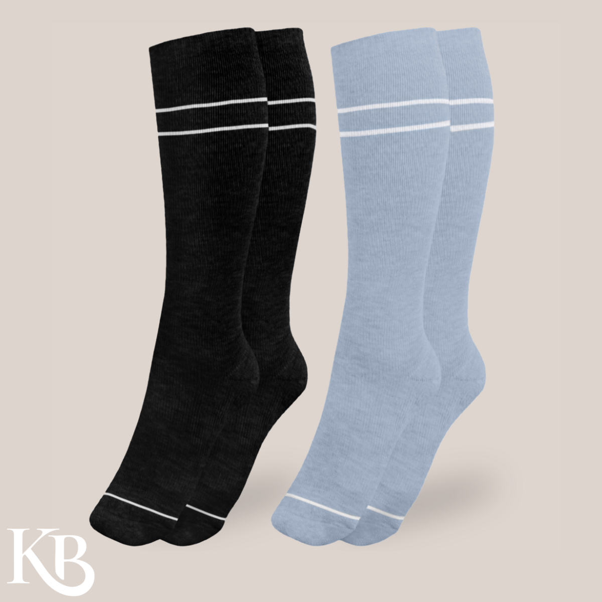 Maternity & Postpartum Compression Socks 2 Pack