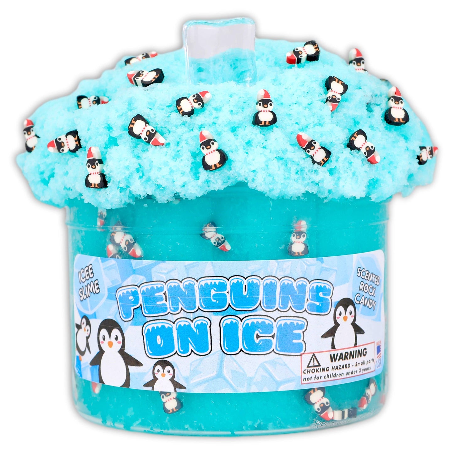 Penguins on Ice - Christmas Slime