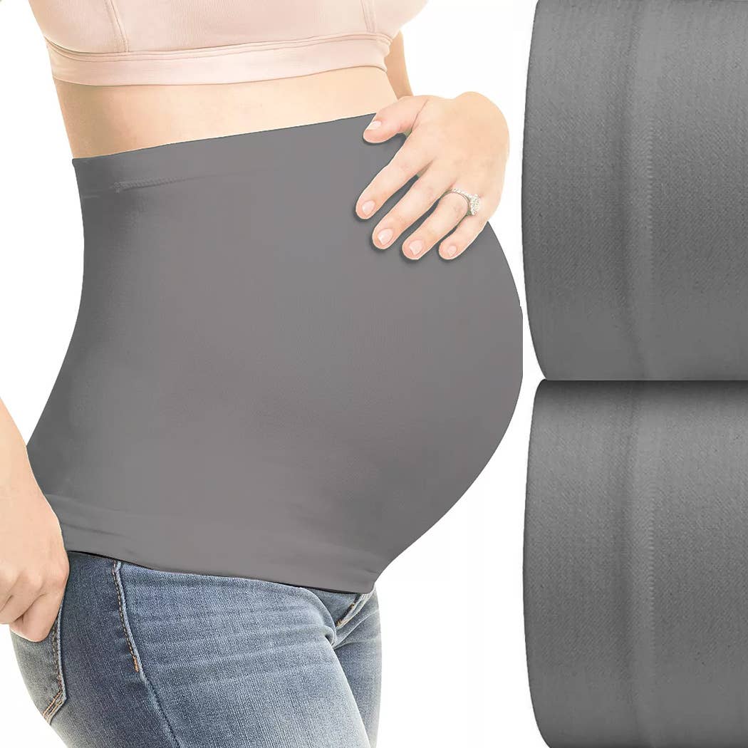 Non-Slip Silicone Stretchy Seamless Maternity Support Band