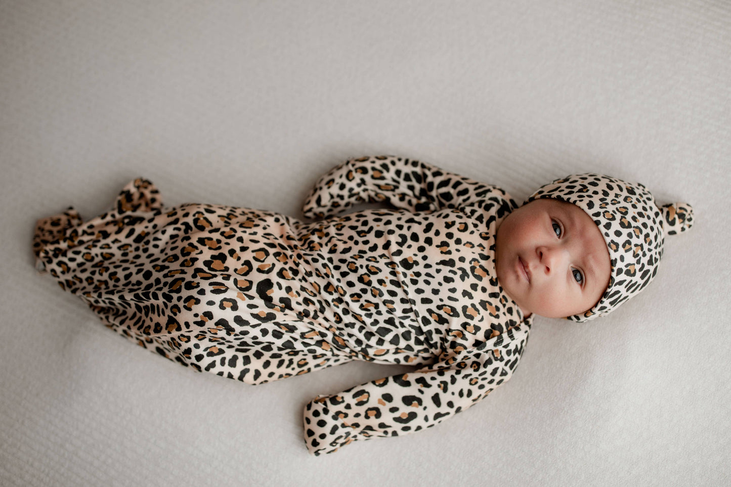 Leopard Knotted Gown