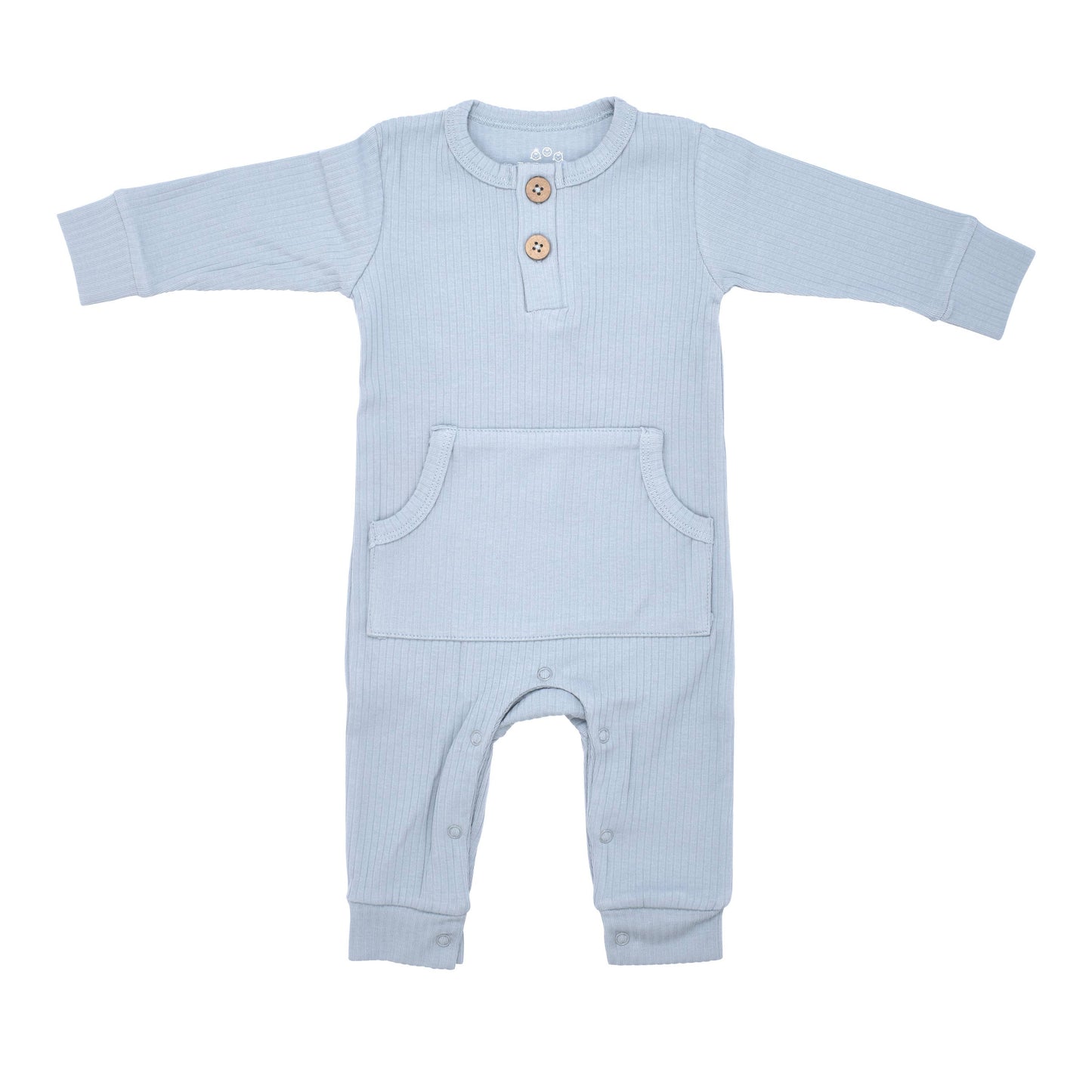 Baby Ribbed Playsuit with Pockets