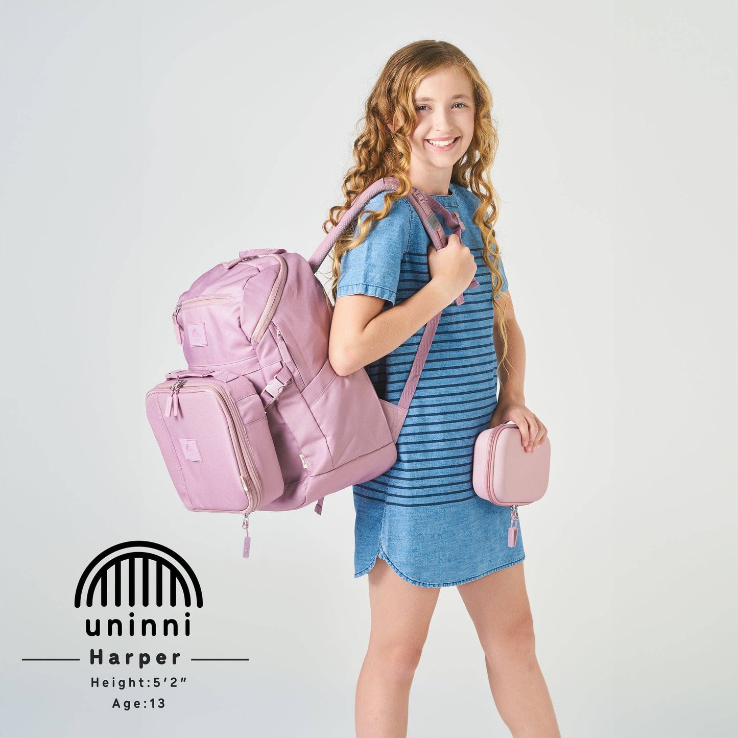 Bailey Backpack - Dusty Rose