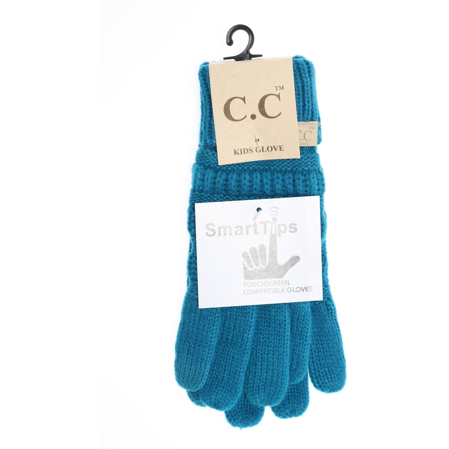 KIDS Solid Cable Knit CC Gloves G20KIDS