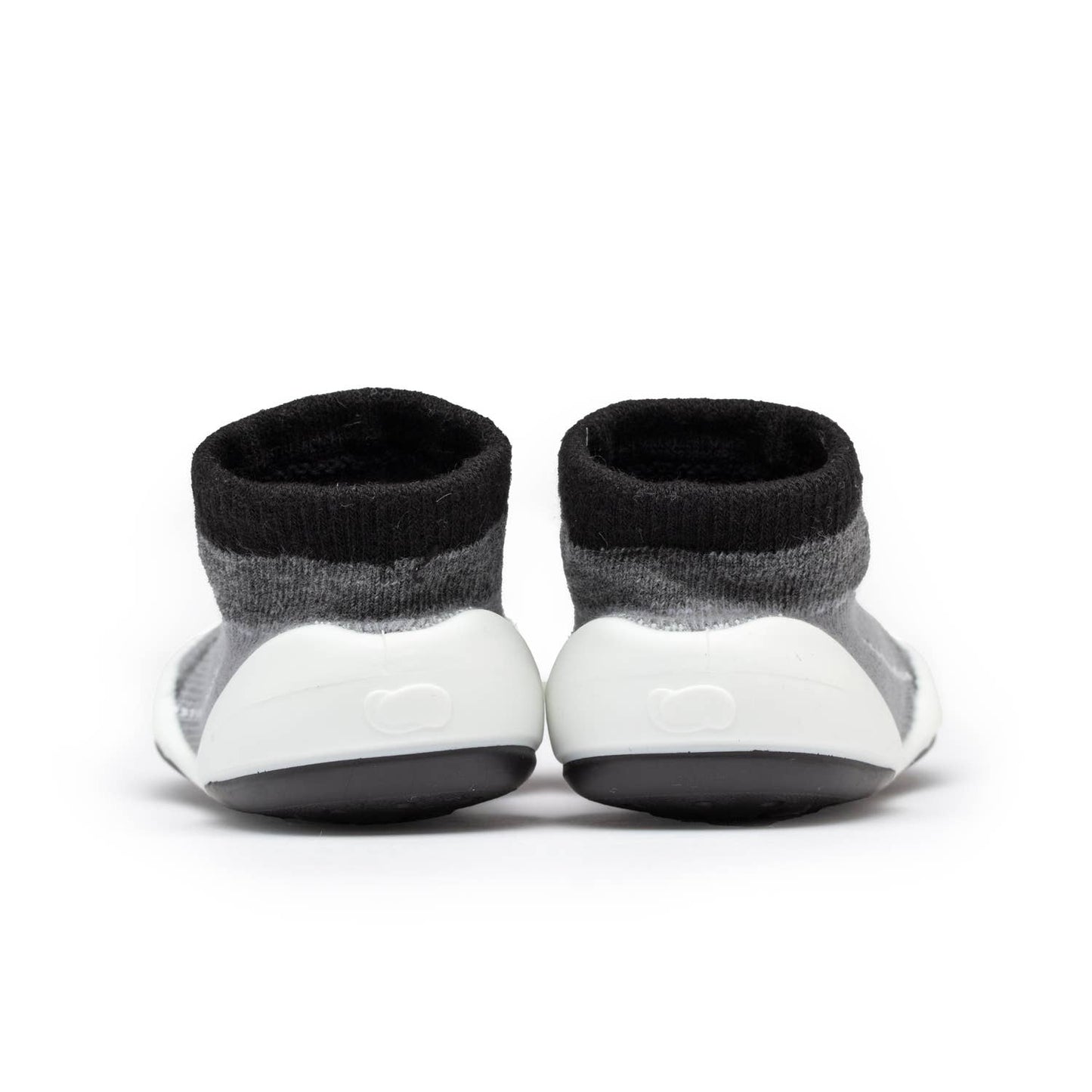 Komuello first walker baby sock shoes-Walker - Black