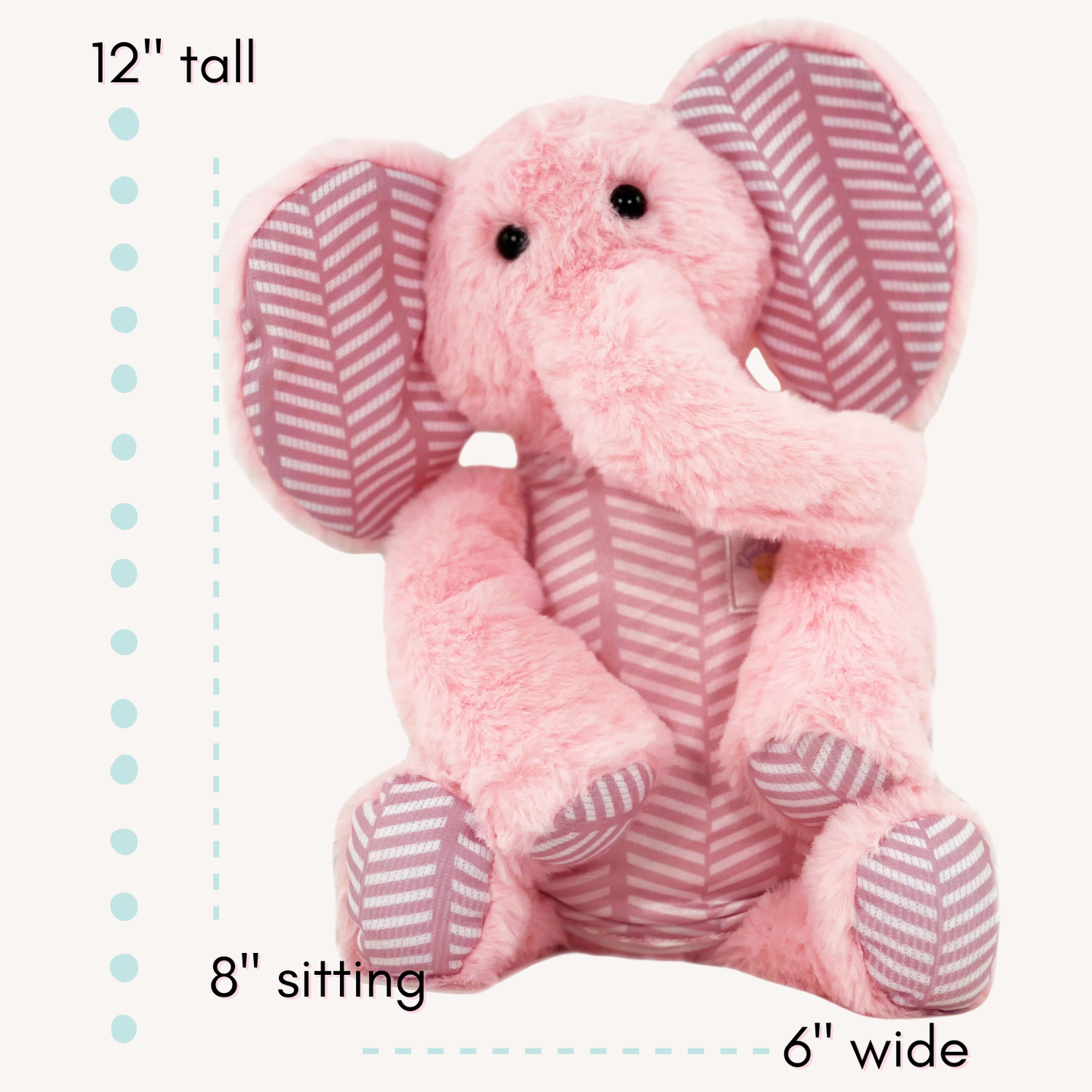 Soothie Sleeve Emmy the Elephant Baby Gift-4 pack