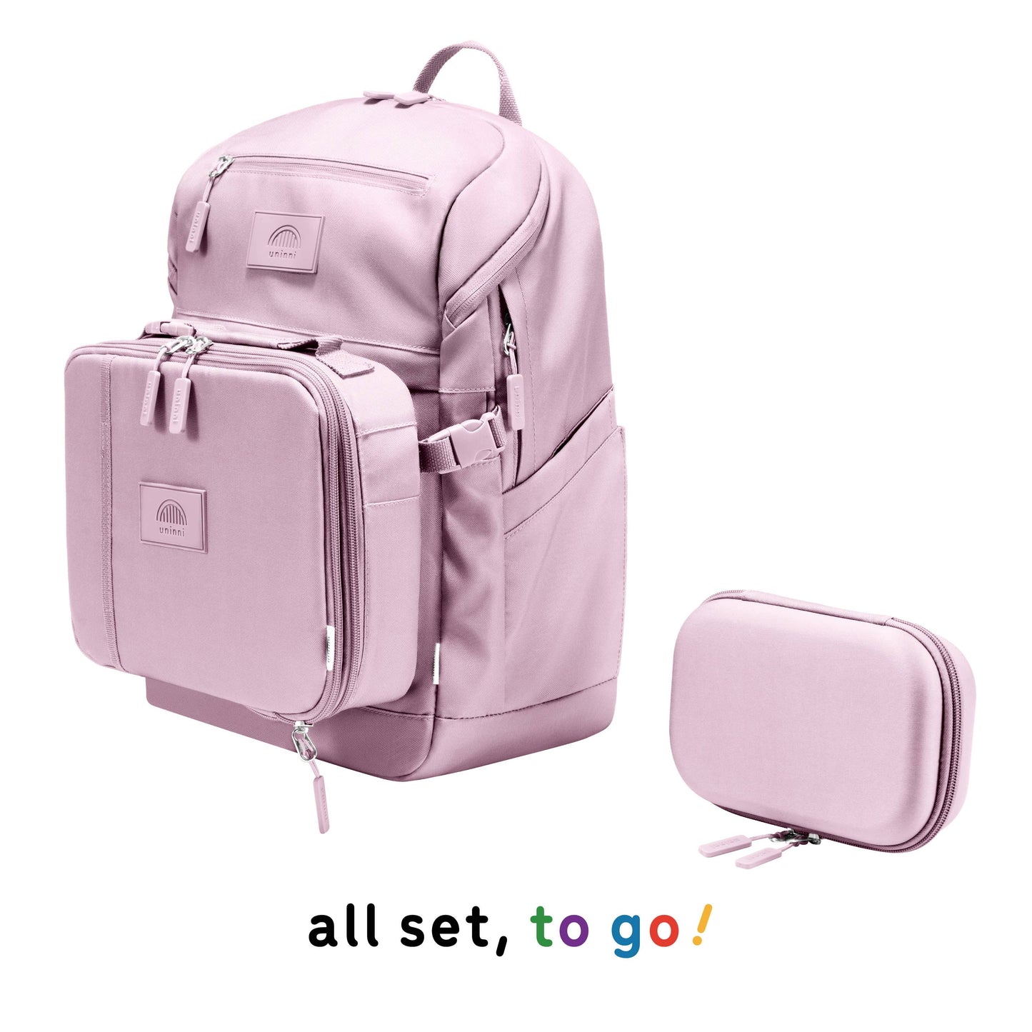 Ellis Lunch Bag - Dusty Rose