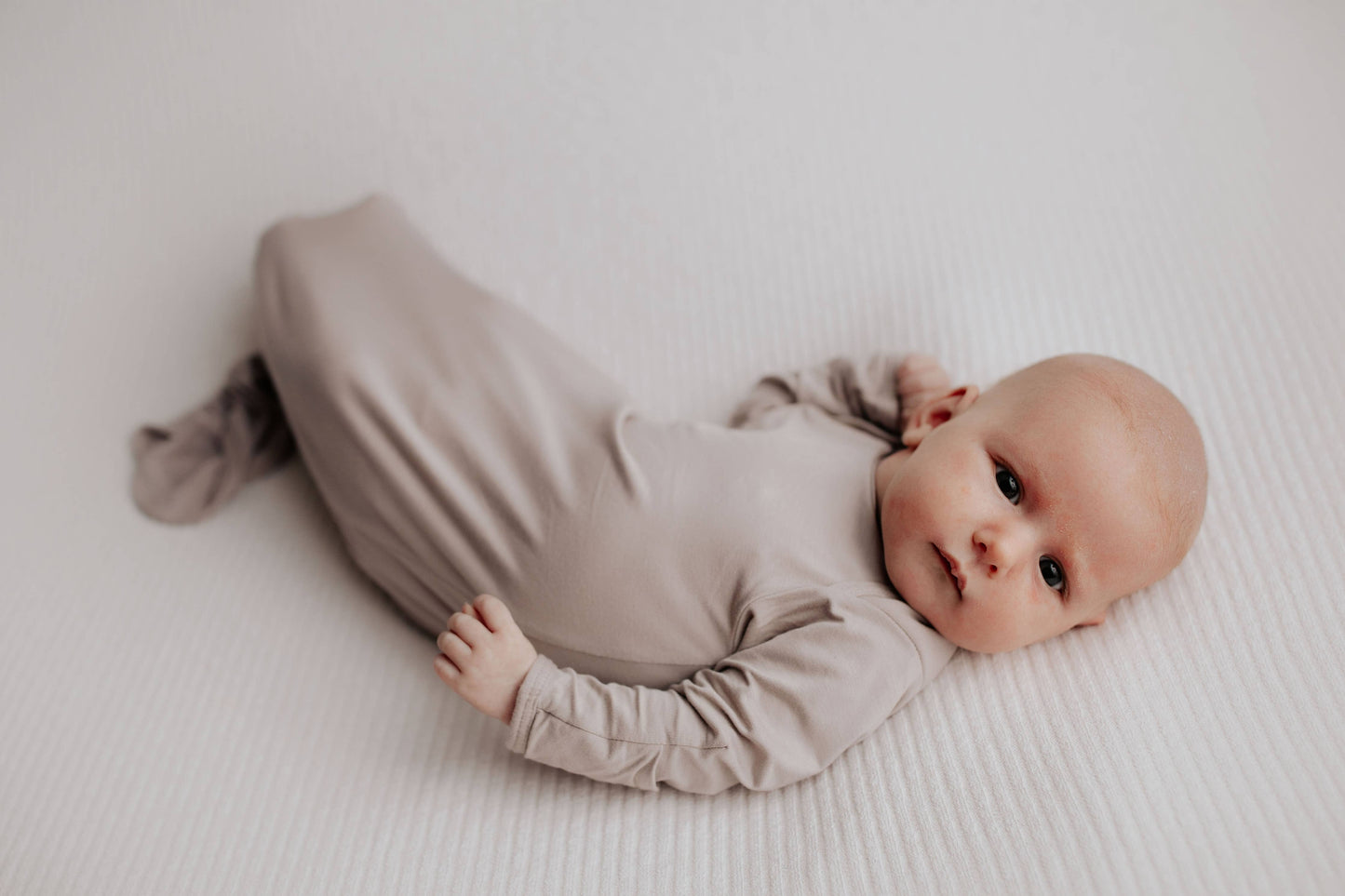 Harbor Mist Taupe Knotted Gown